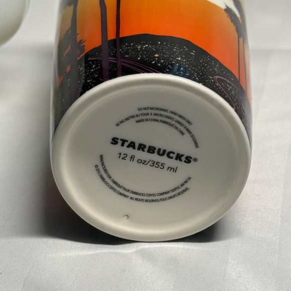 Starbucks 2015 LA California Ceramic Tumbler – Collectible Souvenir Mug - Picture 5 of 5